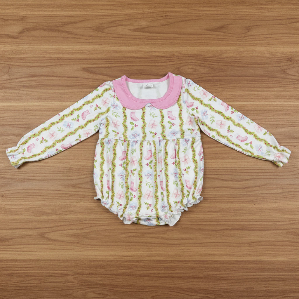 Christmas gift baby girl bubble