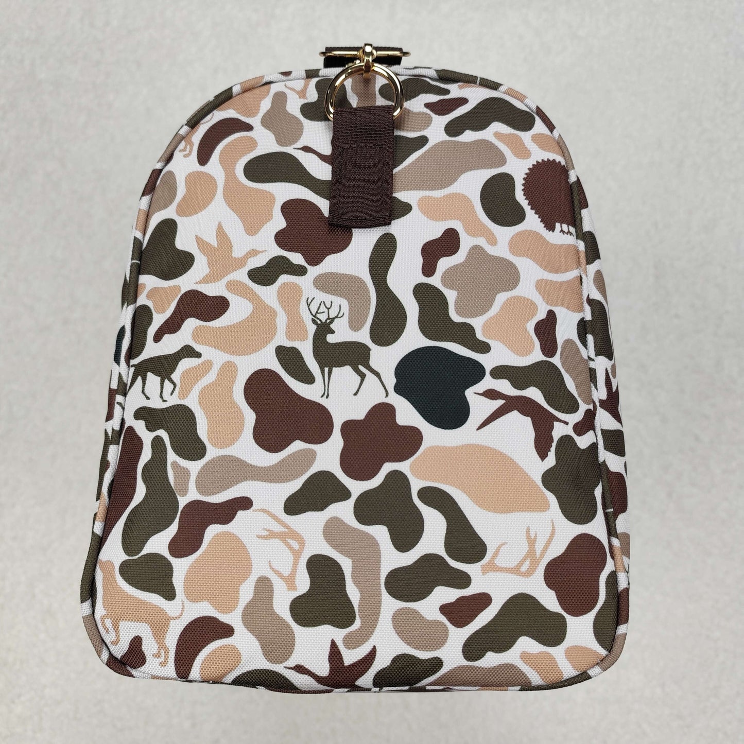hunting camo duffel & gym bags