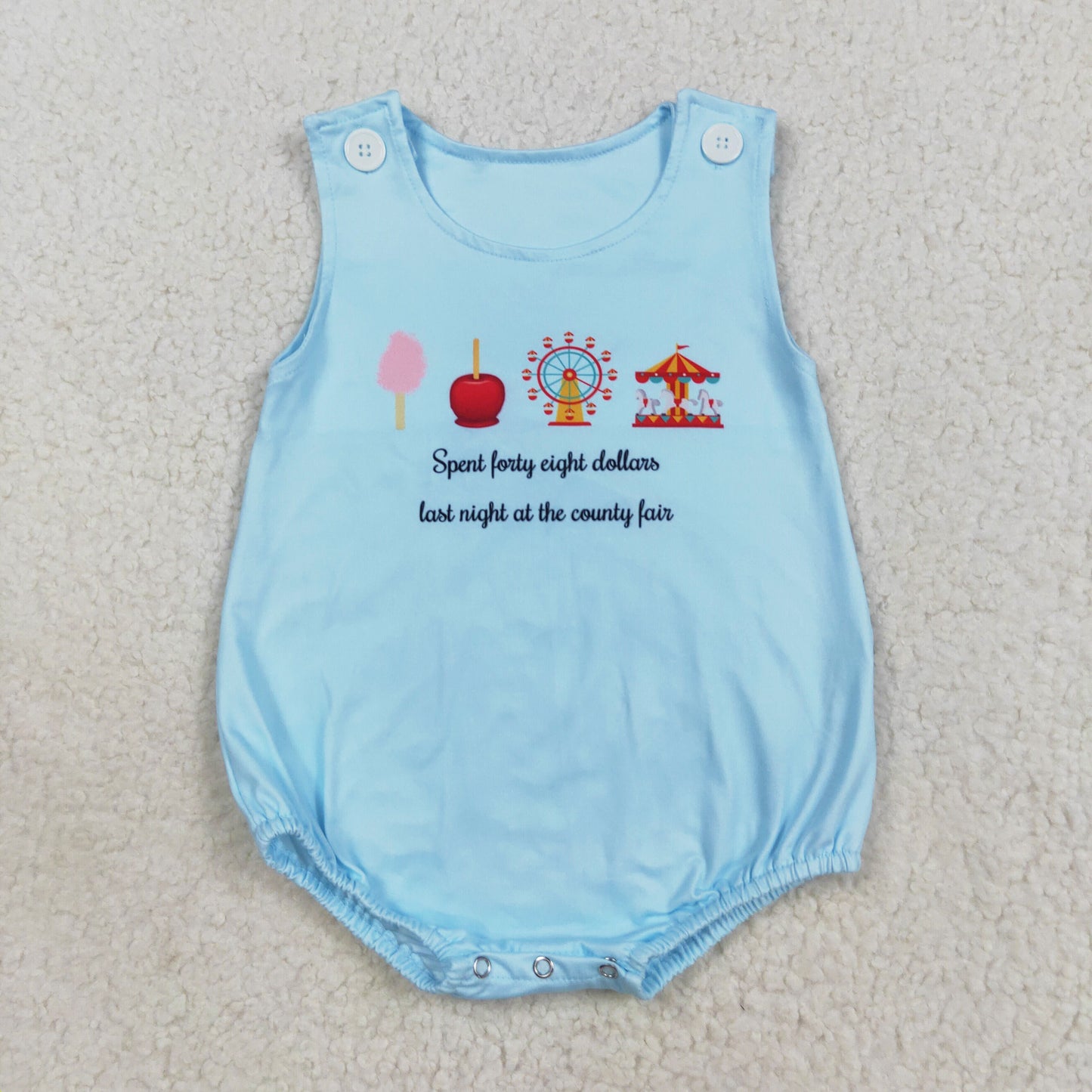 blue country fair boy tank bubble
