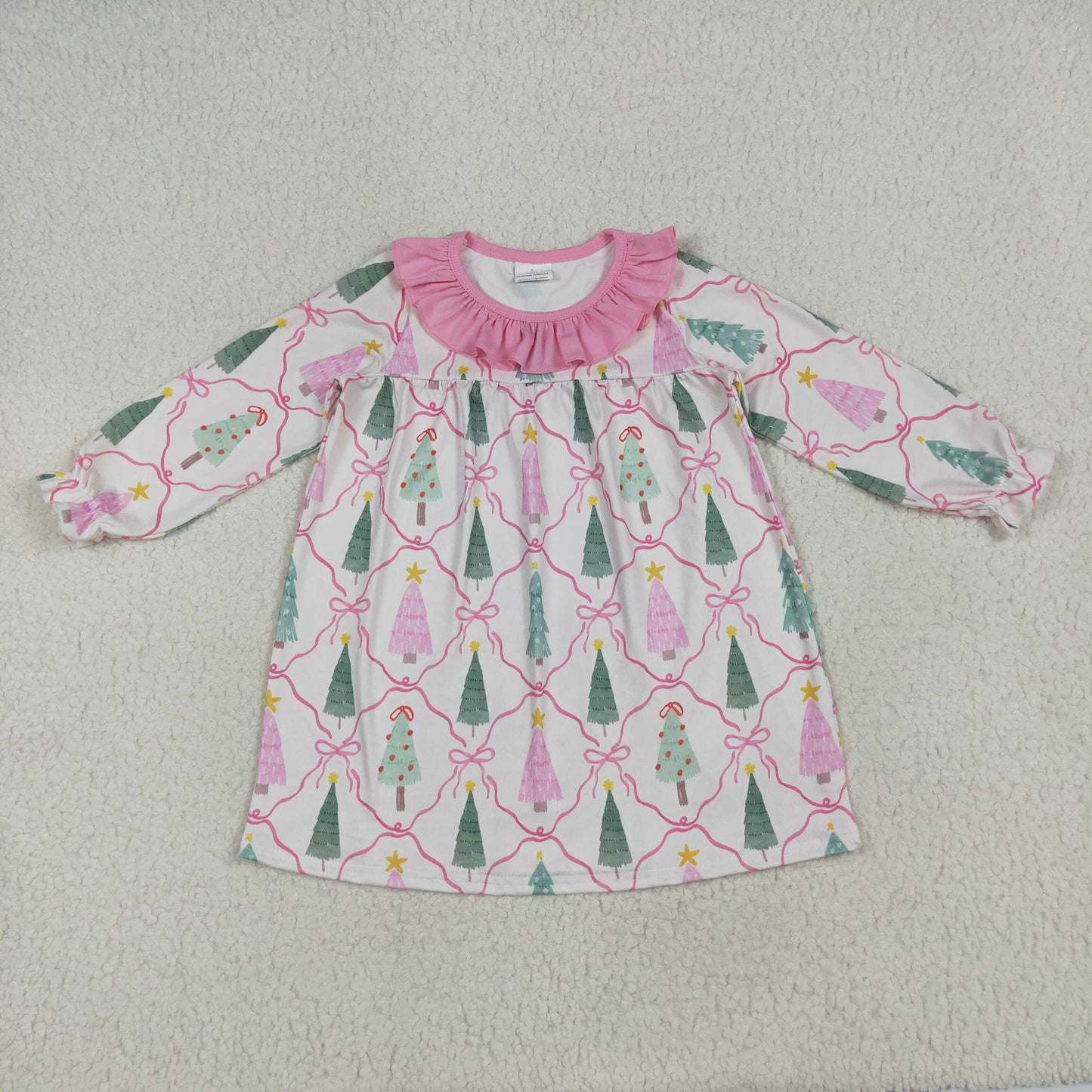 Christmas tree girl dress
