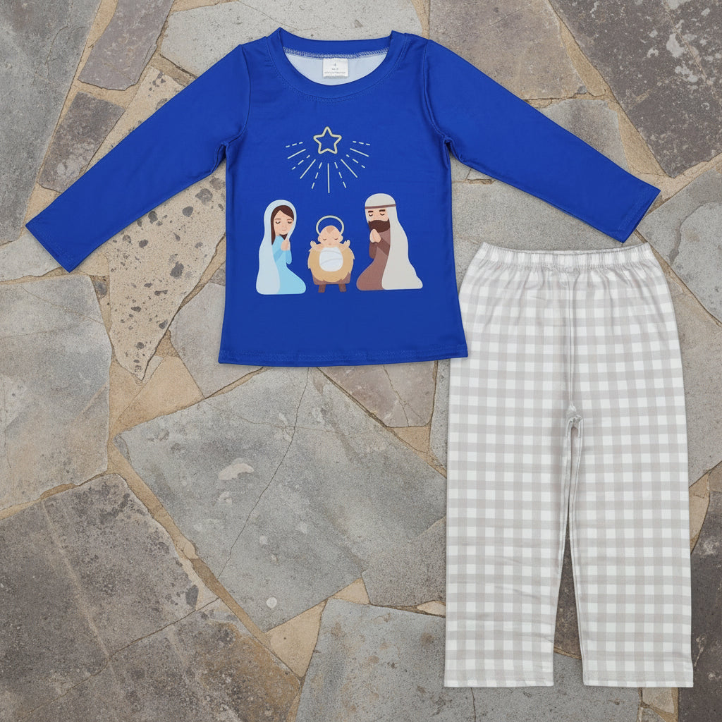 nativity pants set boys clothes