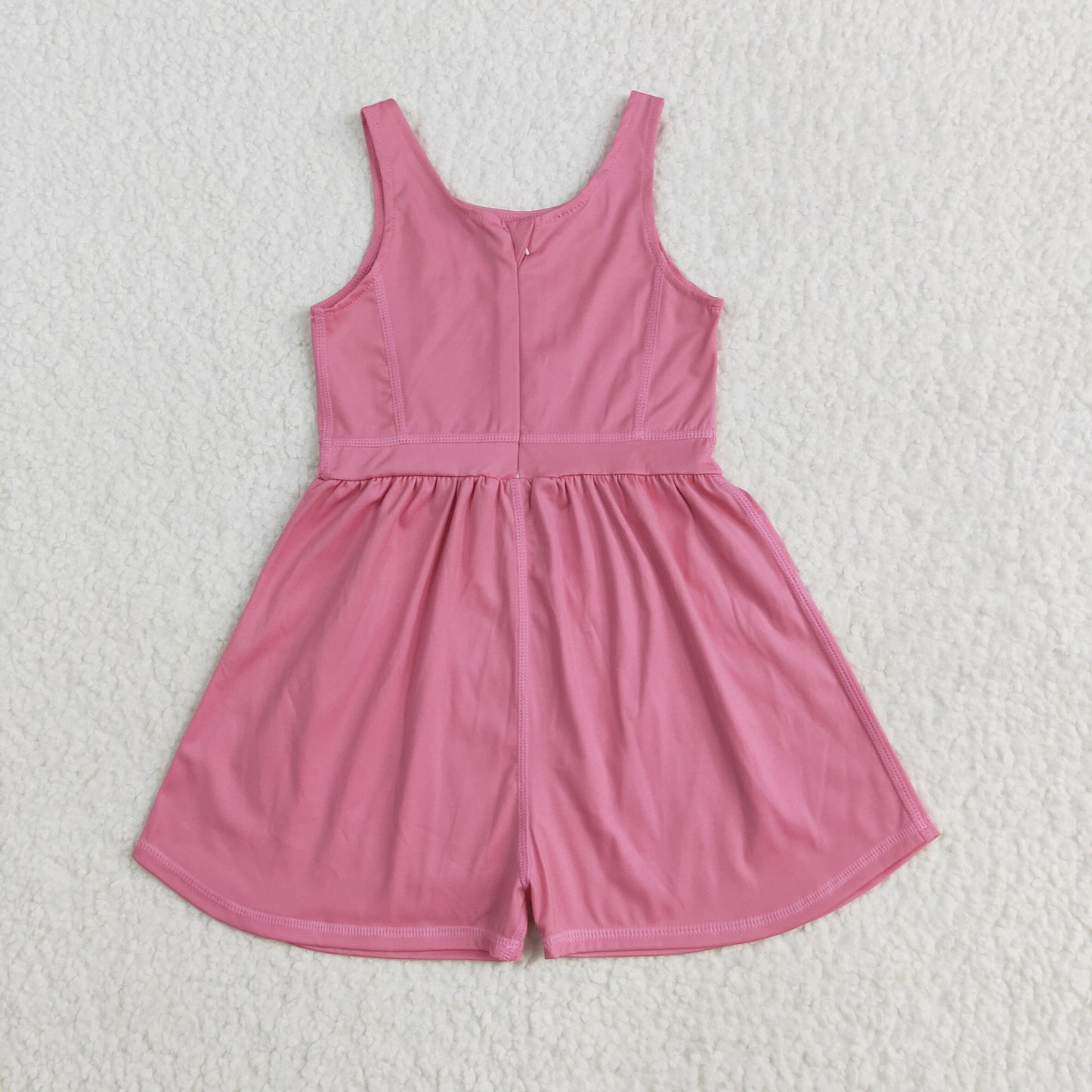 pink active wear athletic jumpsuit