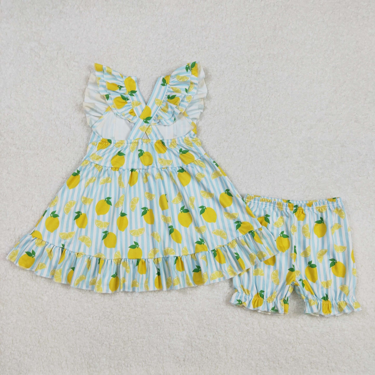 mama's main squeeze lemon bloomer set