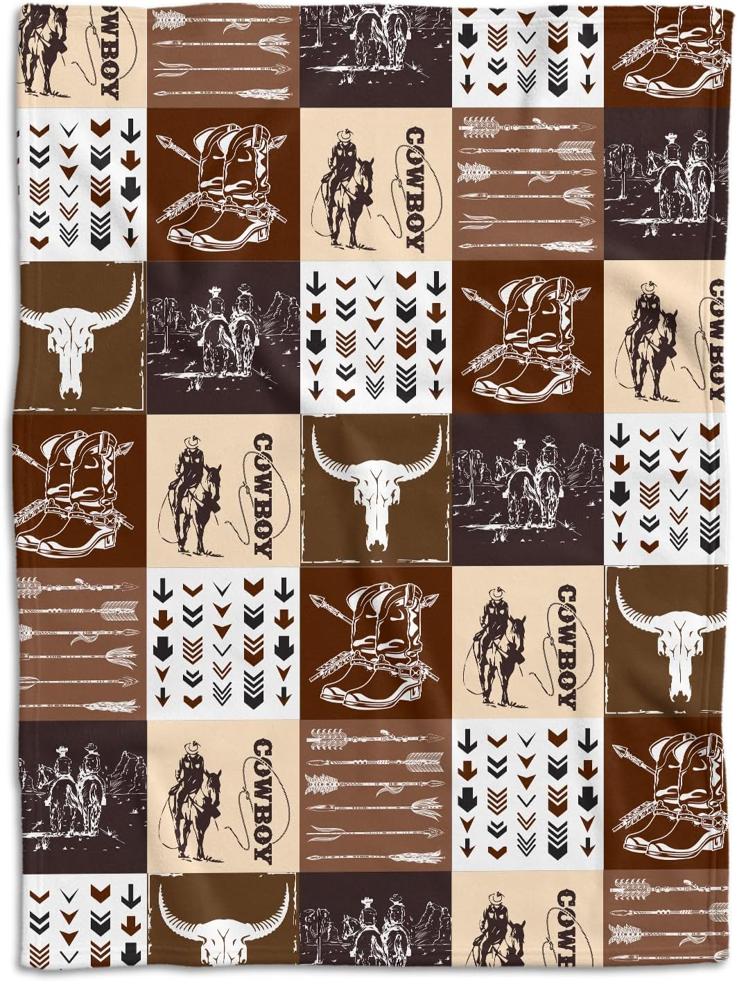 TAT 6-7 weeks MOQ 5 cowboy baby blanket