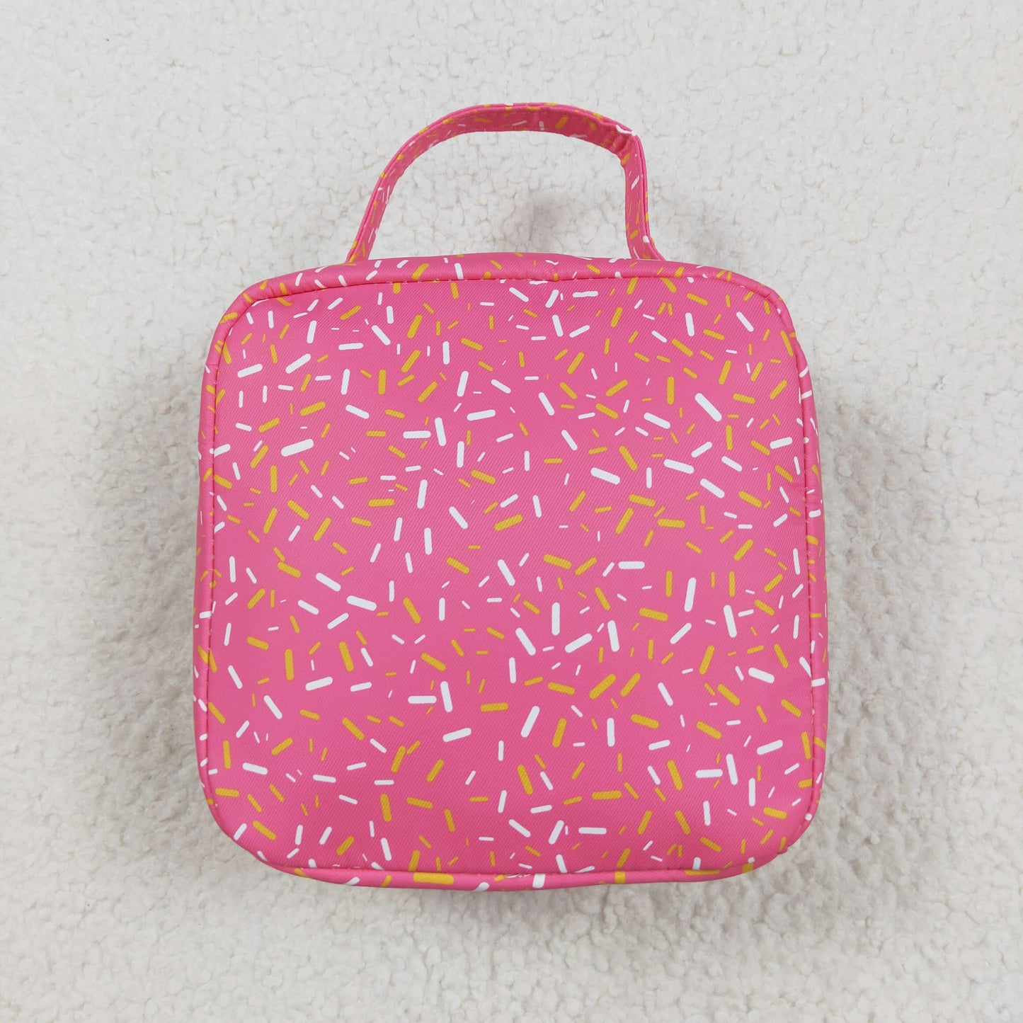 pink sprinkle ice-cream lunch box