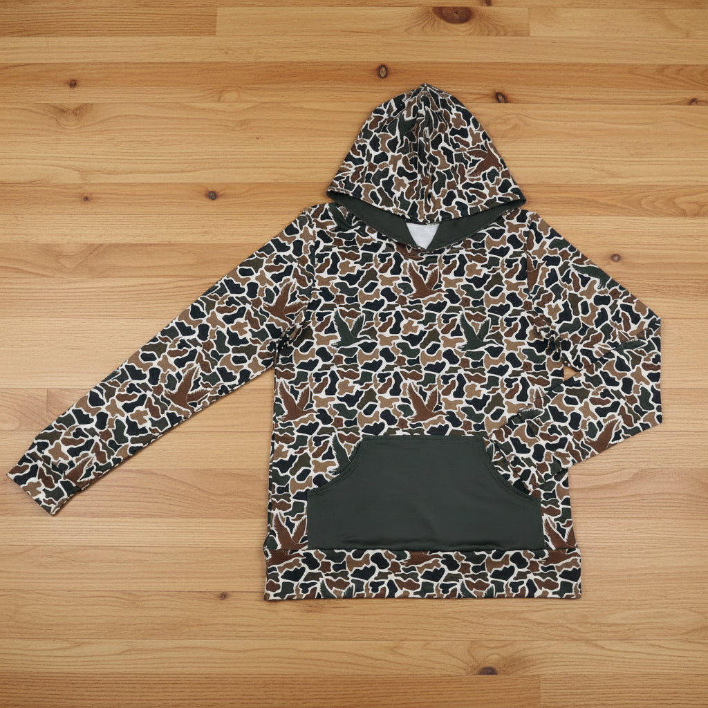 Camo Mallard Adult Hoodies