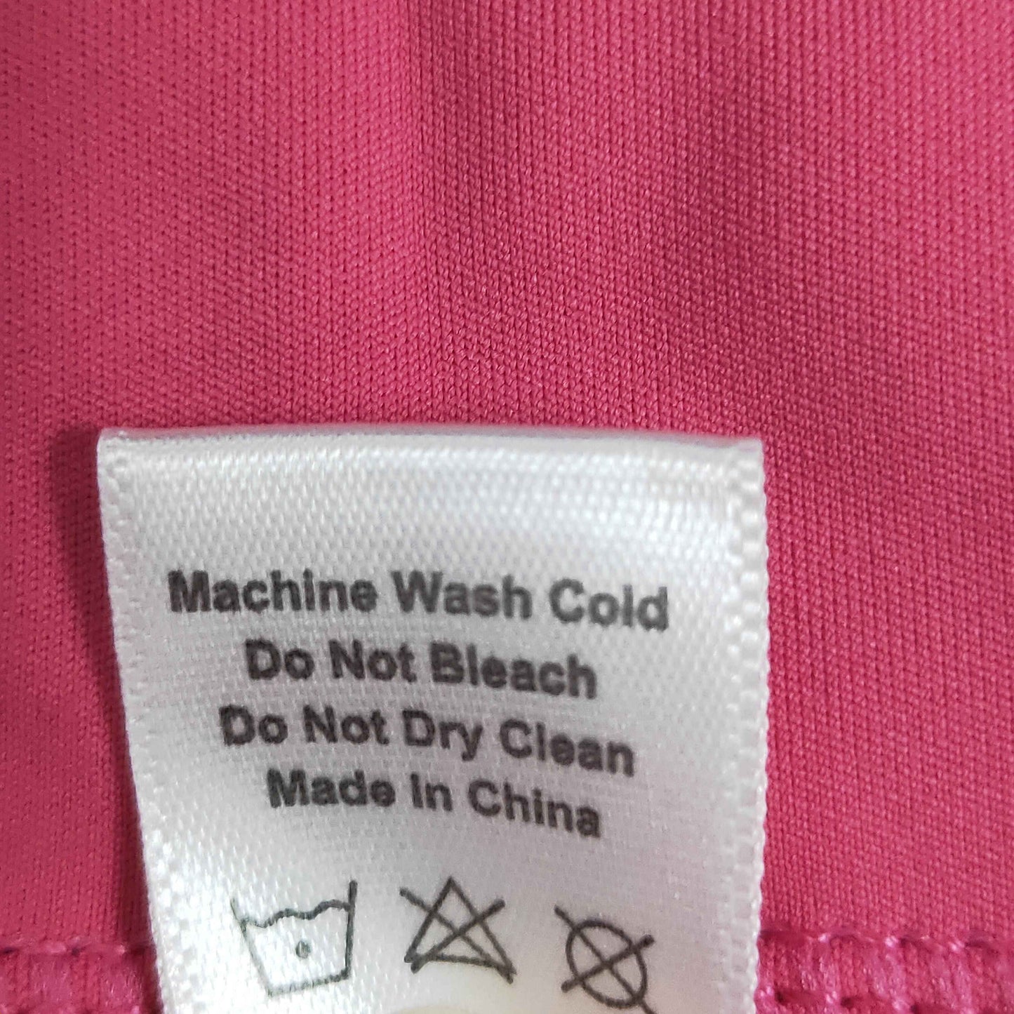 solid hot pink athletic yoga dress