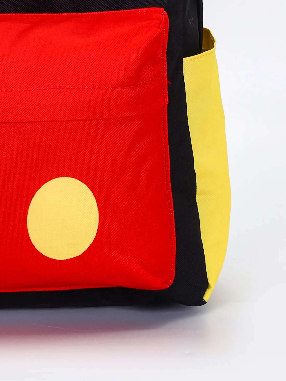 red black yellow kids backpack
