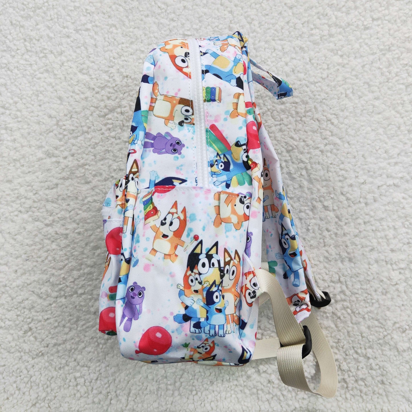 child white bluey bag backpack