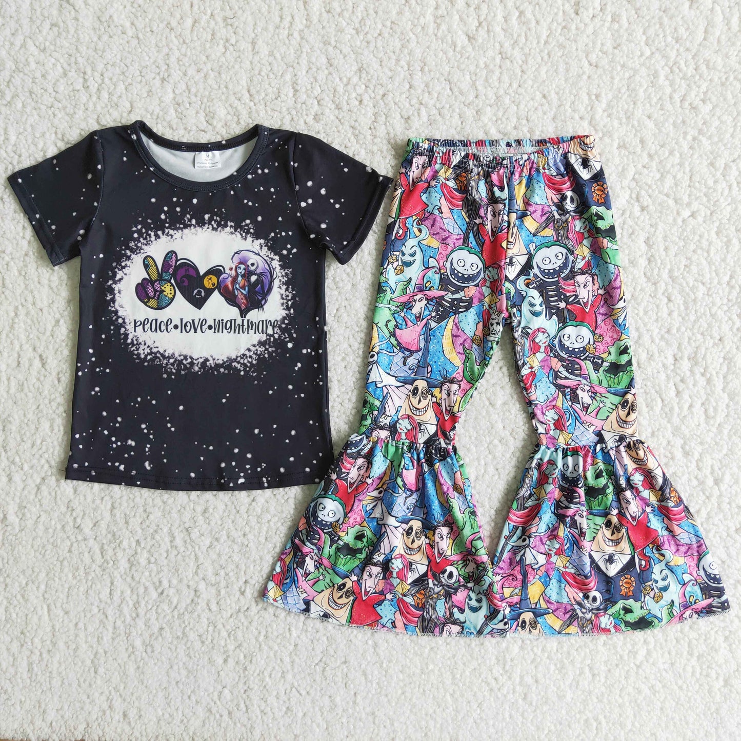 girl's nightmare pants set