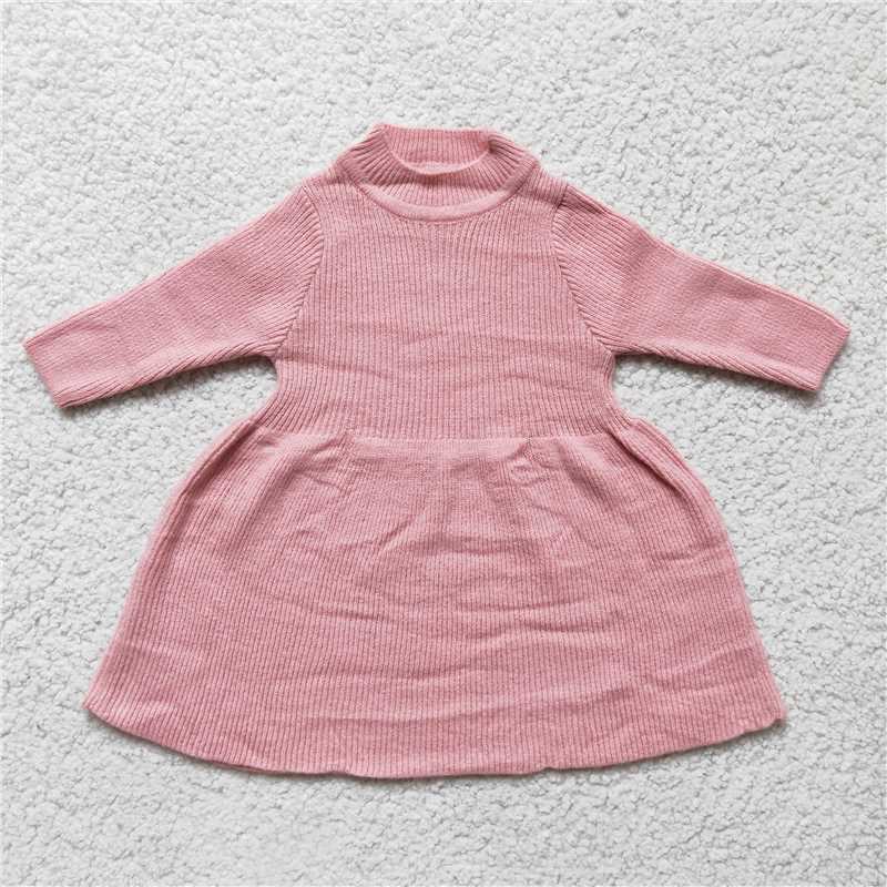 pink sweater dress