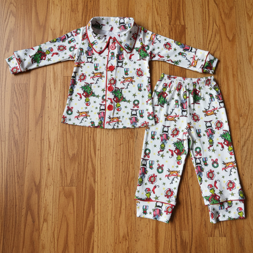 Toddler boy Christmas Pajamas