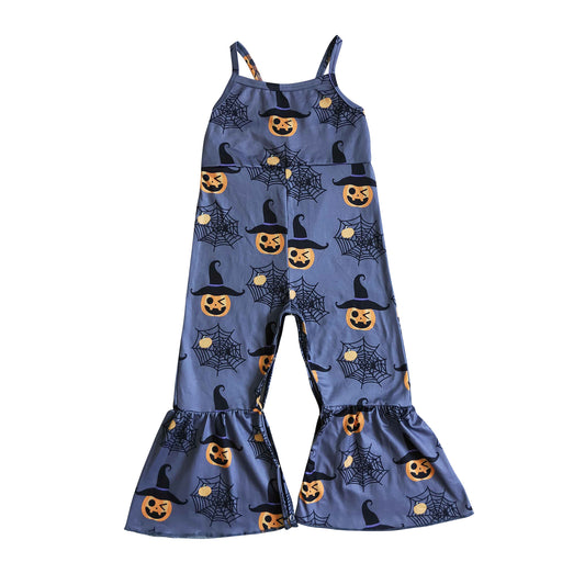 halloween pumpkin jumpsuit girl's clothing