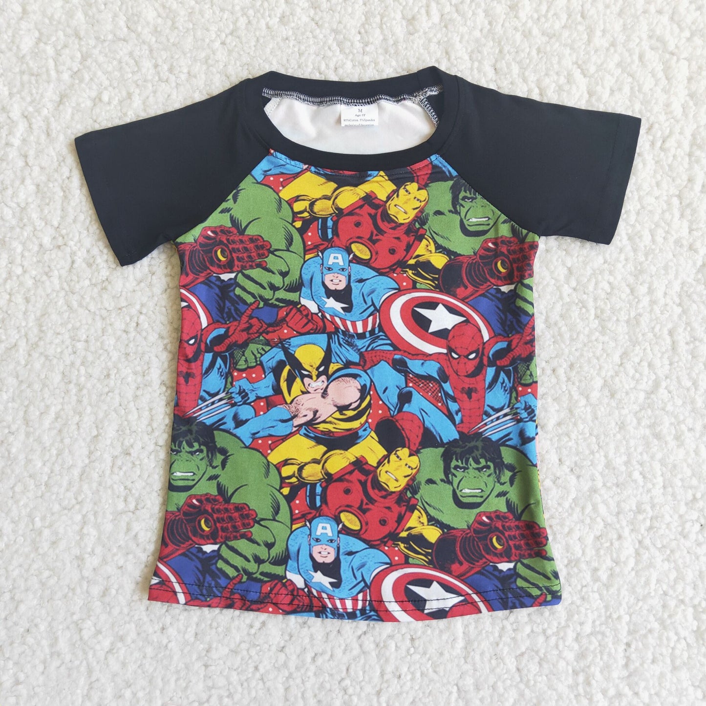 boy's clothing summer t-shirt