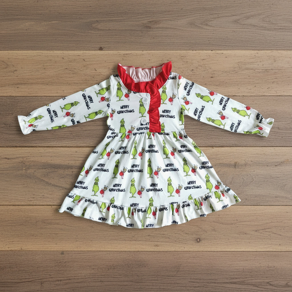 christmas sleepwear dress pajamas girl's clothes