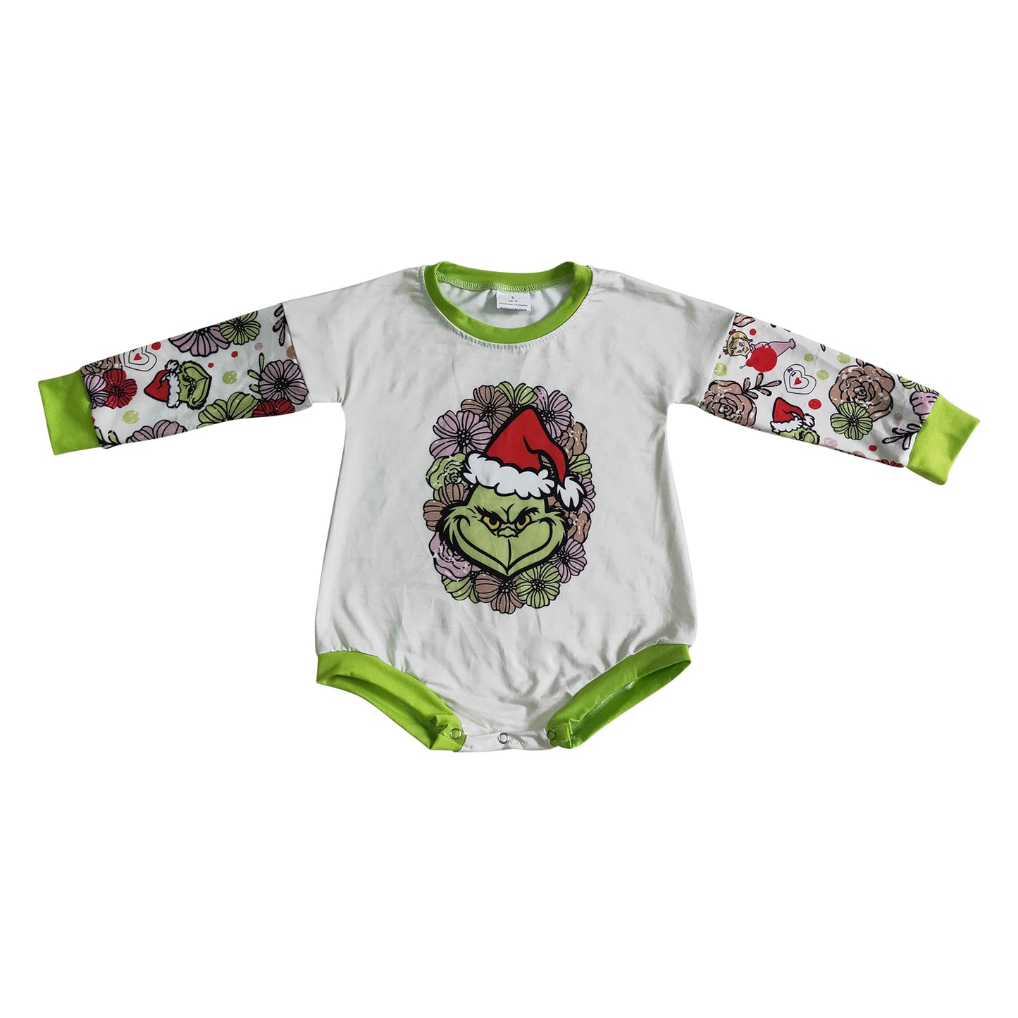 gri*chmas baby romper for christmas