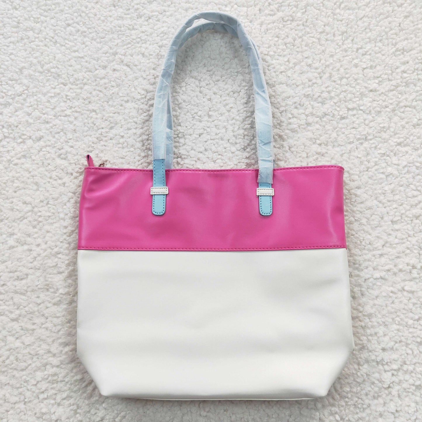 High quality leather weekend print Tote bag