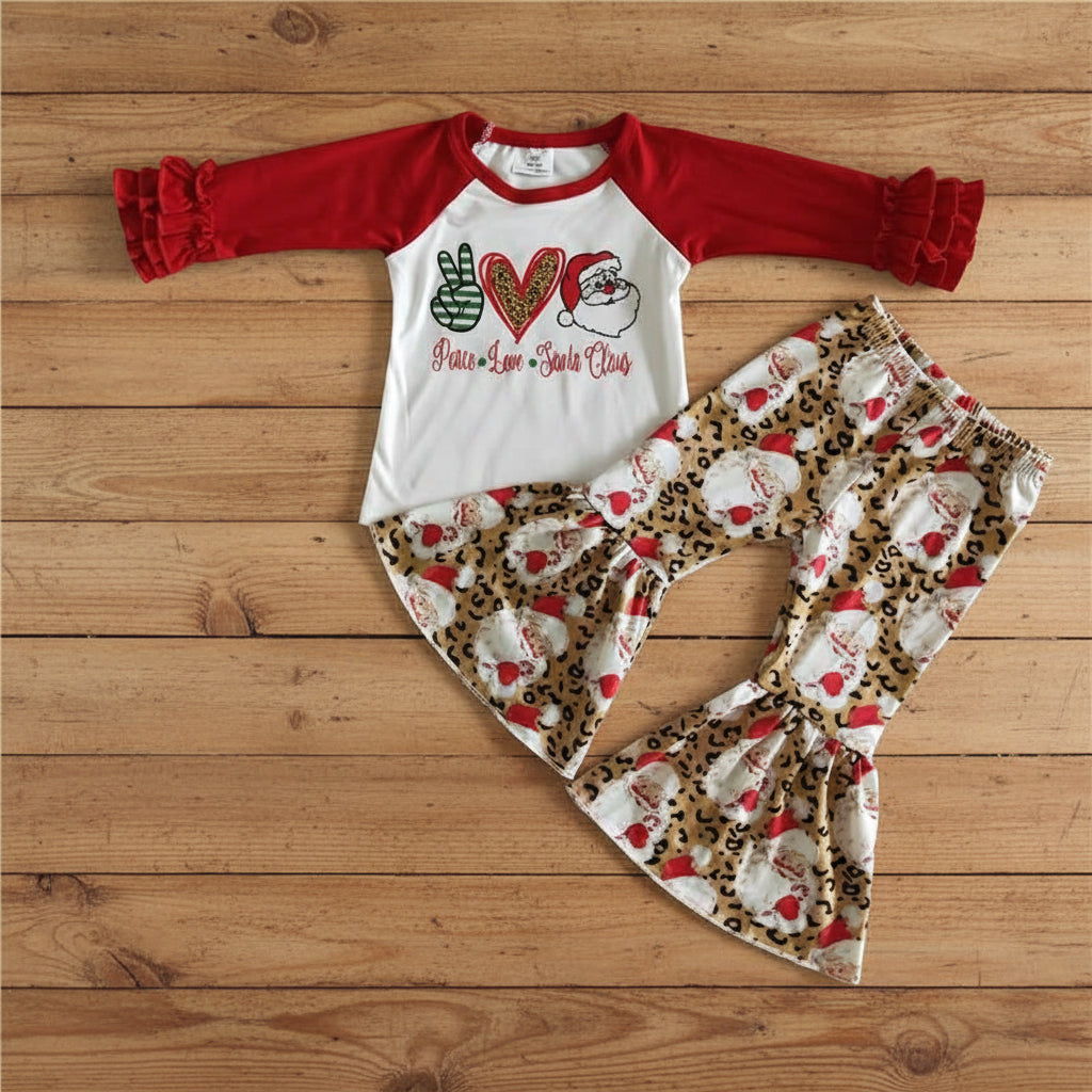 christmas santa clause clothing outfit 6 A13-5