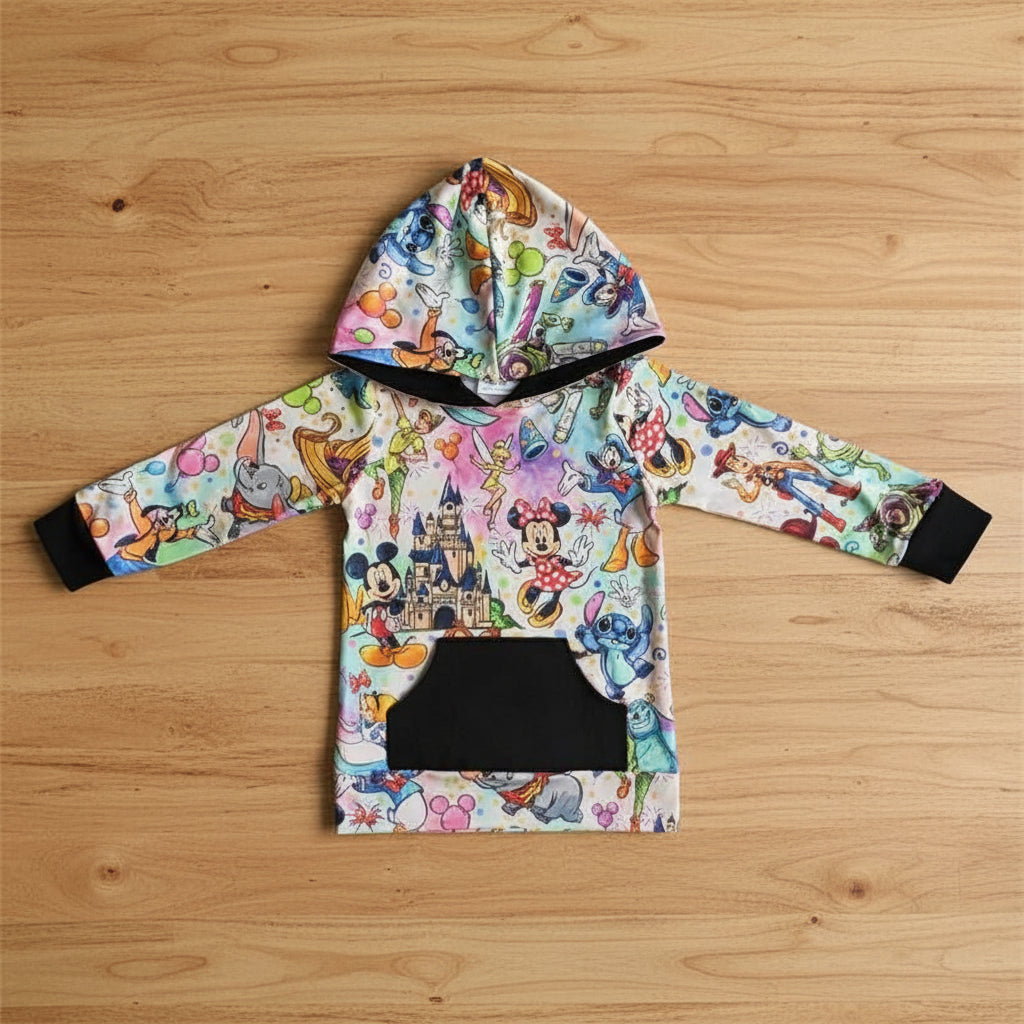 Cute Hoodie Top Boy With Pocket