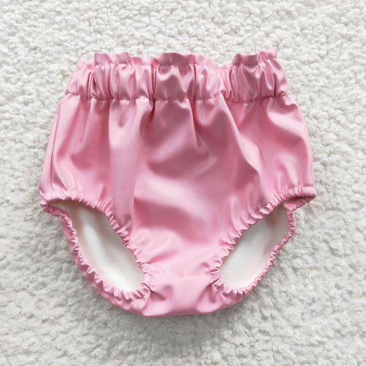 pink leather bloomer infant toddler baby clothing
