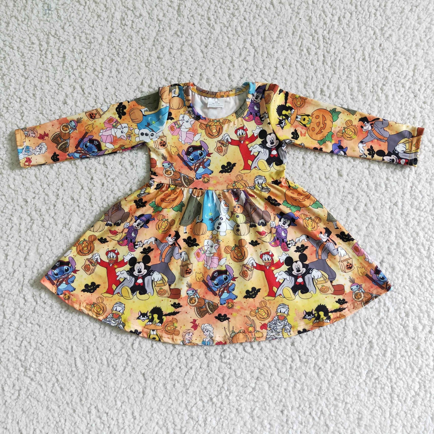 Halloween character twirl dress