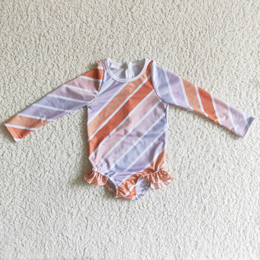 girl rash guard swimsuit