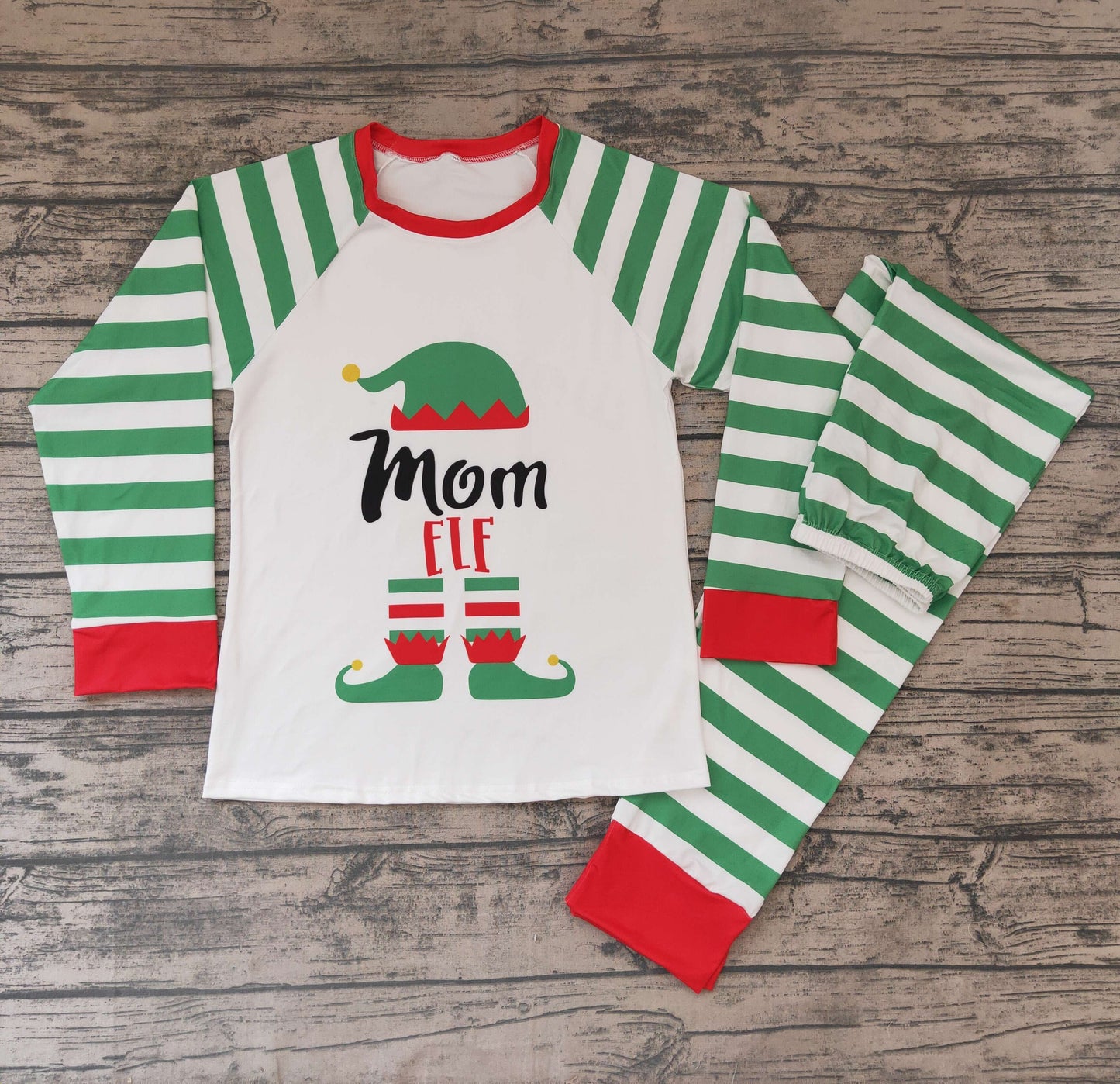 christmas adult ladies mommy and me family pajamas set