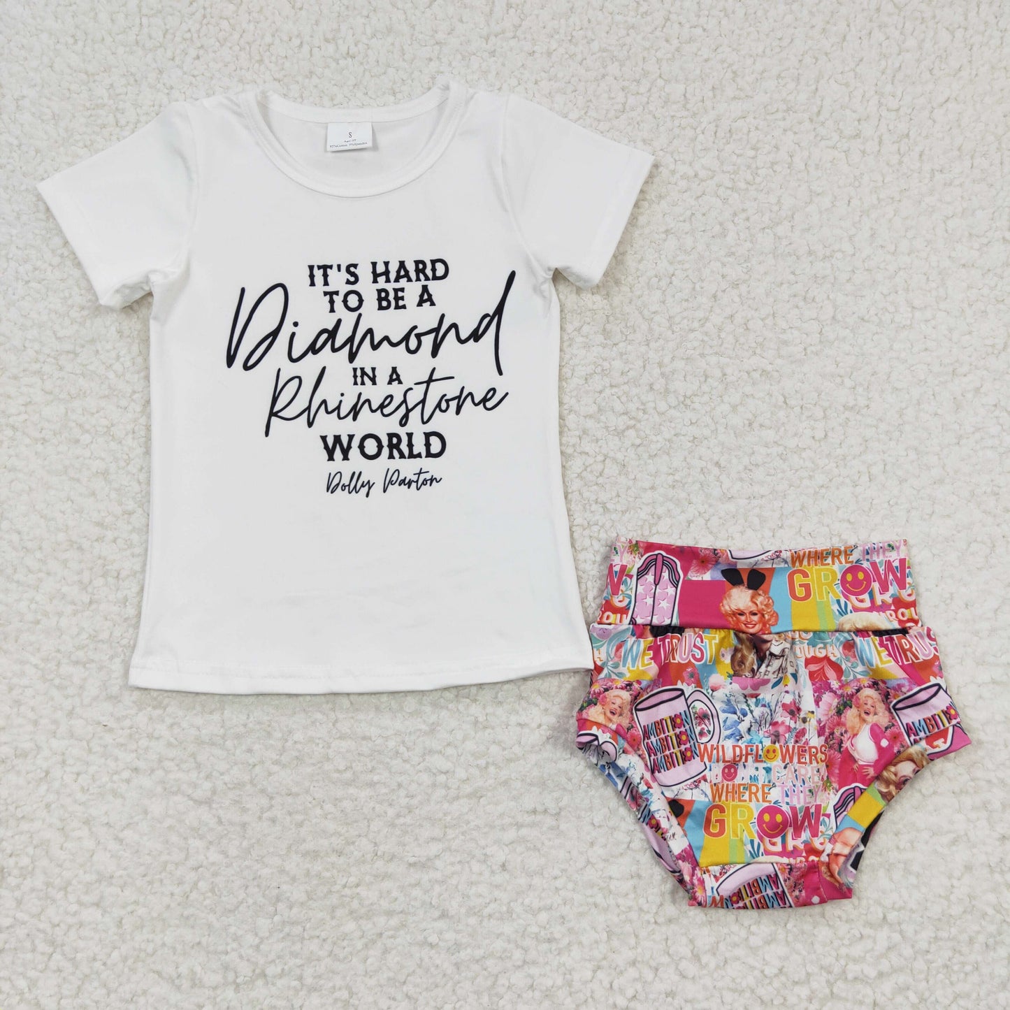 baby girl's bummie set dolly