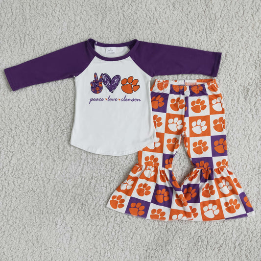 Clemson Football Bells Outfit