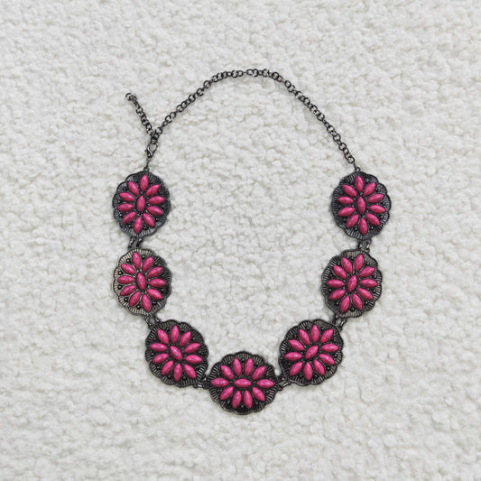 hot pink turquoise belt