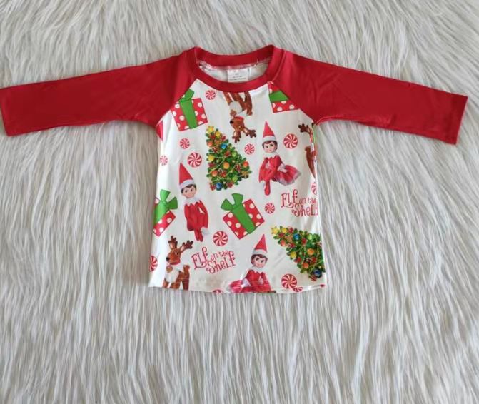 Elf Shirt Boy for christmas