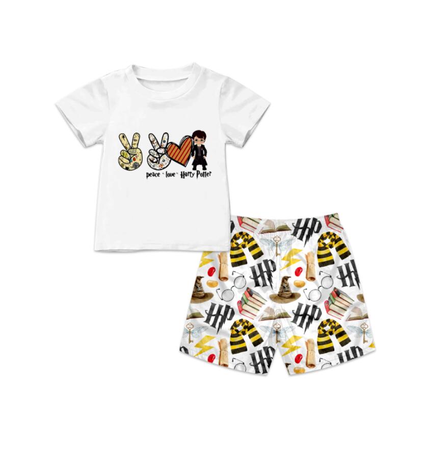 Pre-Order boy's summer short set