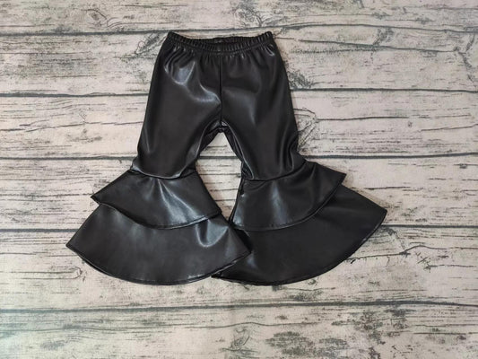 black leather pants
