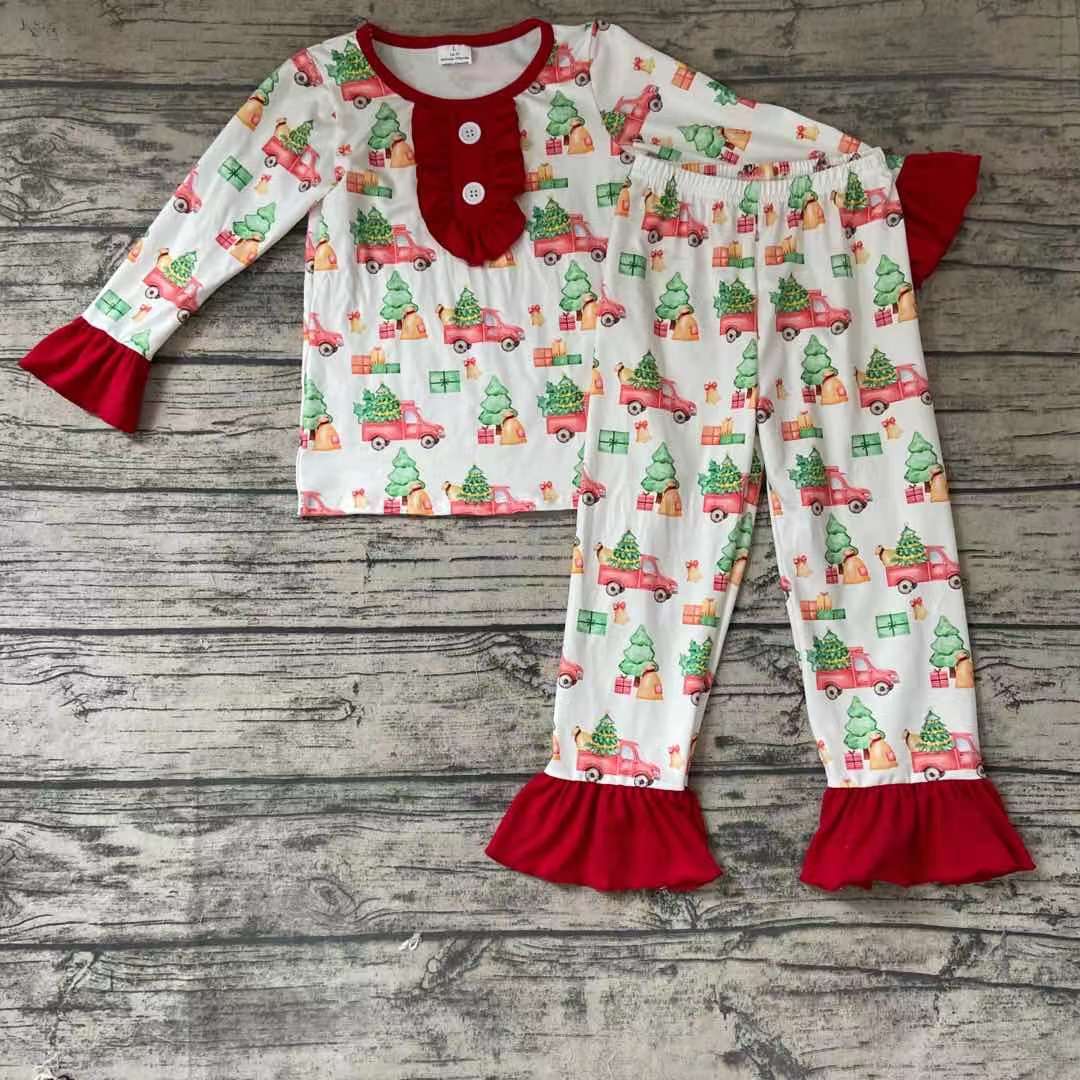 Christmas Tree Pajamas Girl