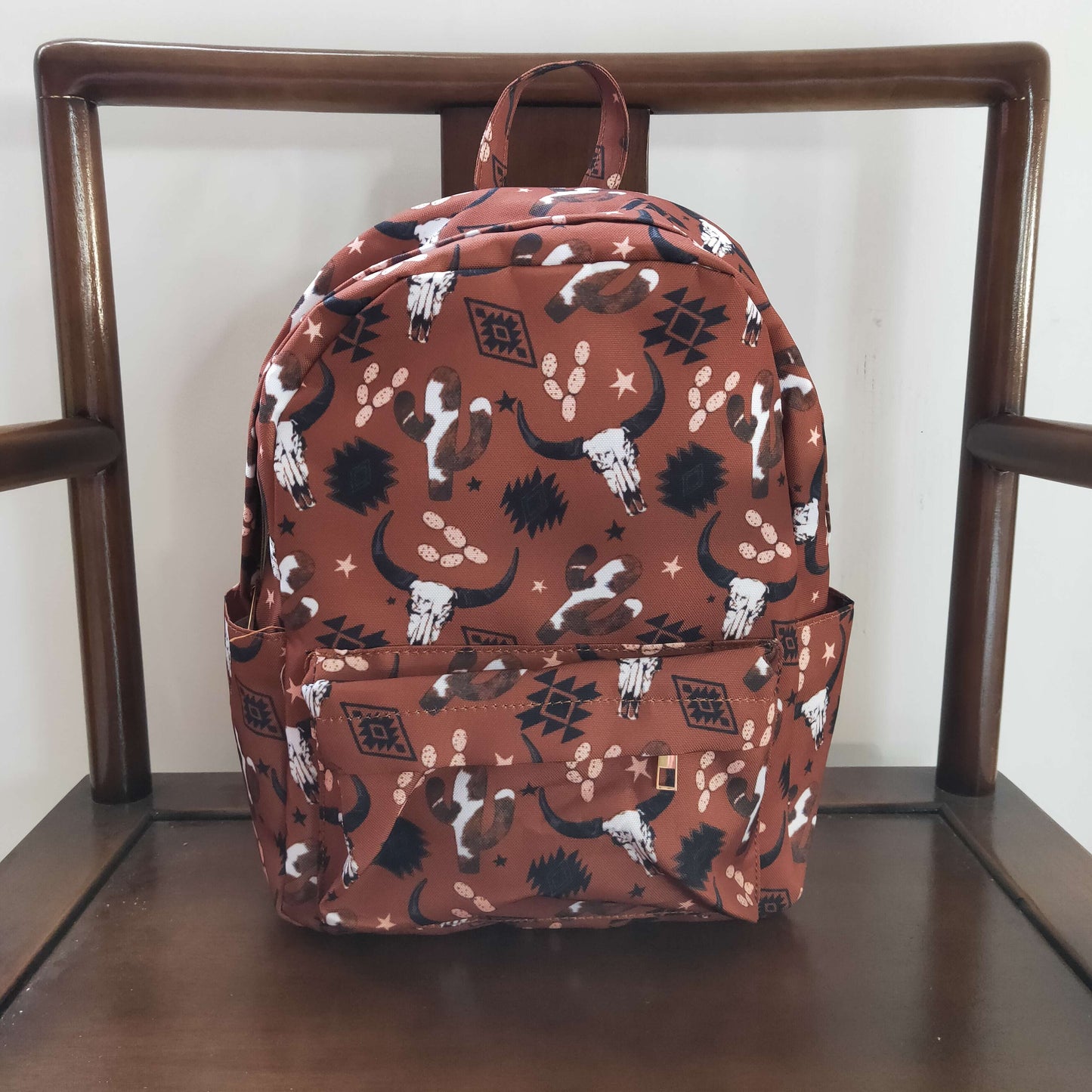 skull cow bag backpack