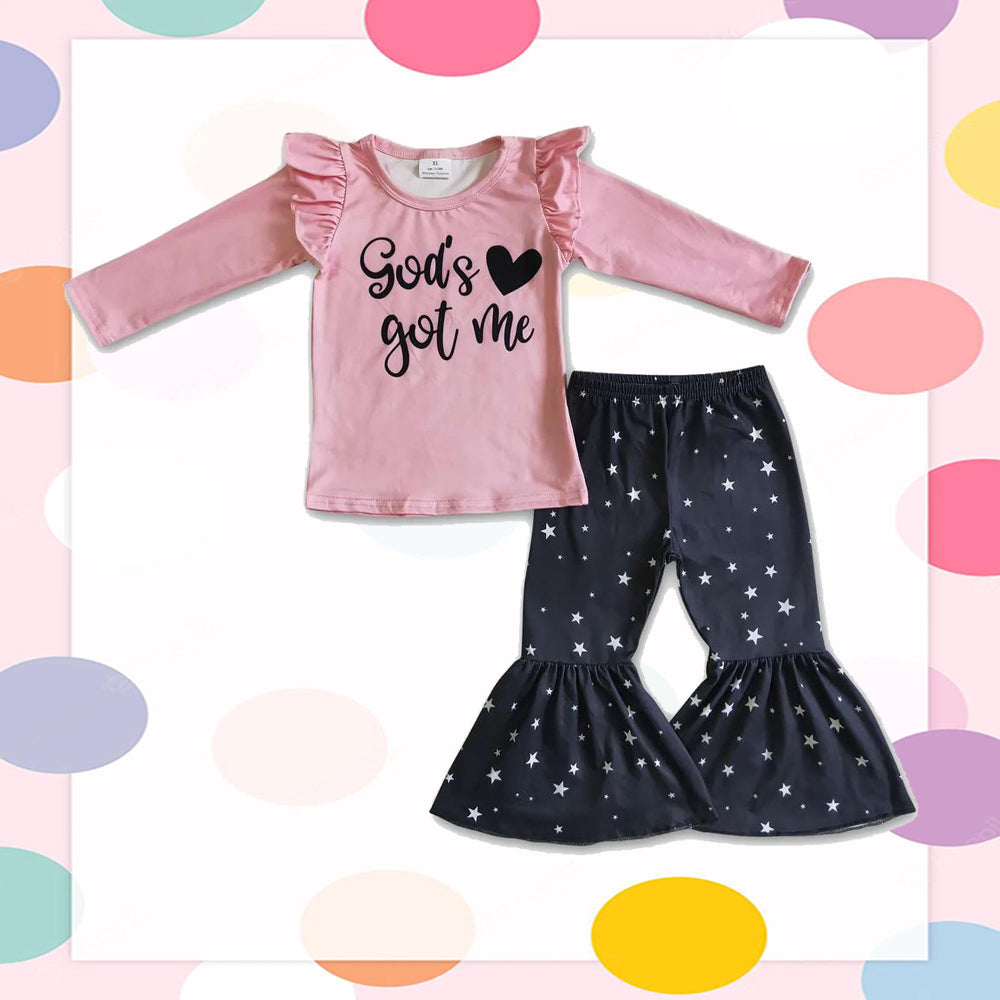 Long Sleeve Outfit Girl (NO MOQ)