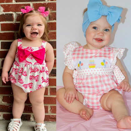 Short Sleeve Romper (NO MOQ)