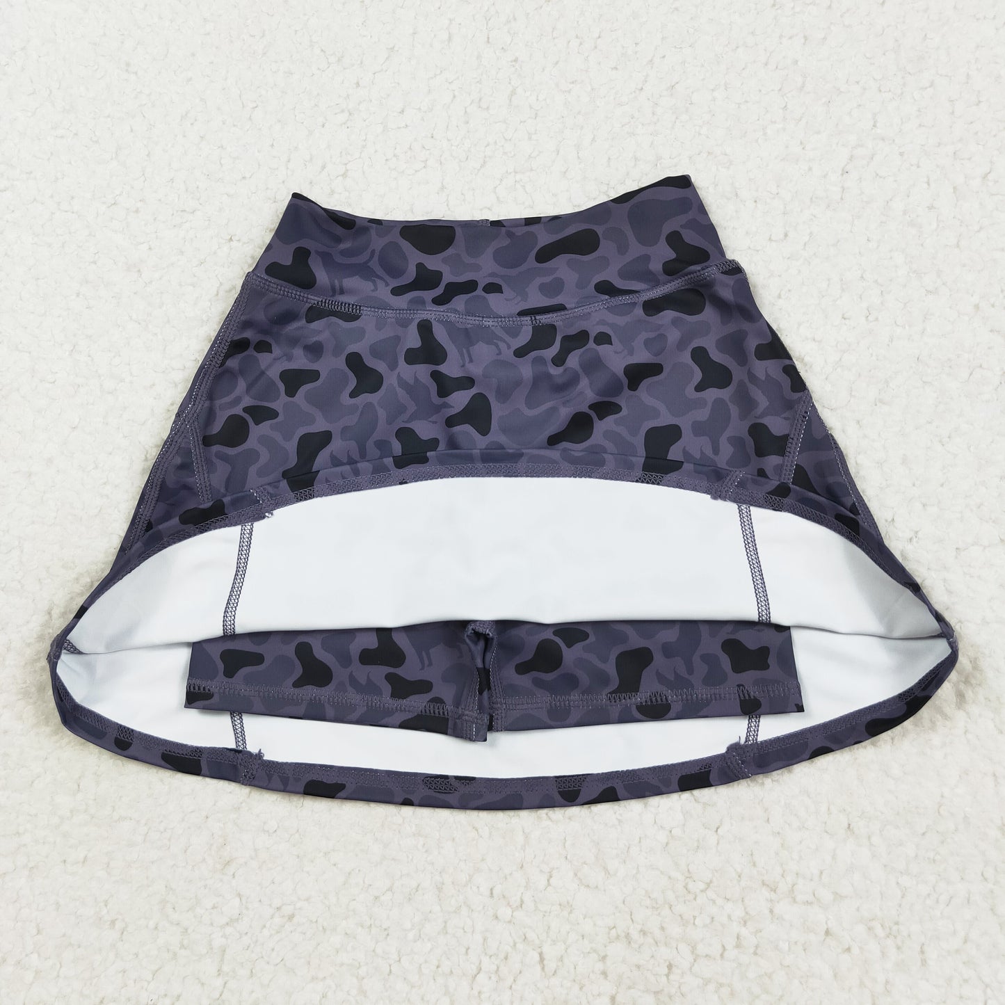 baby girl camo athletic skort