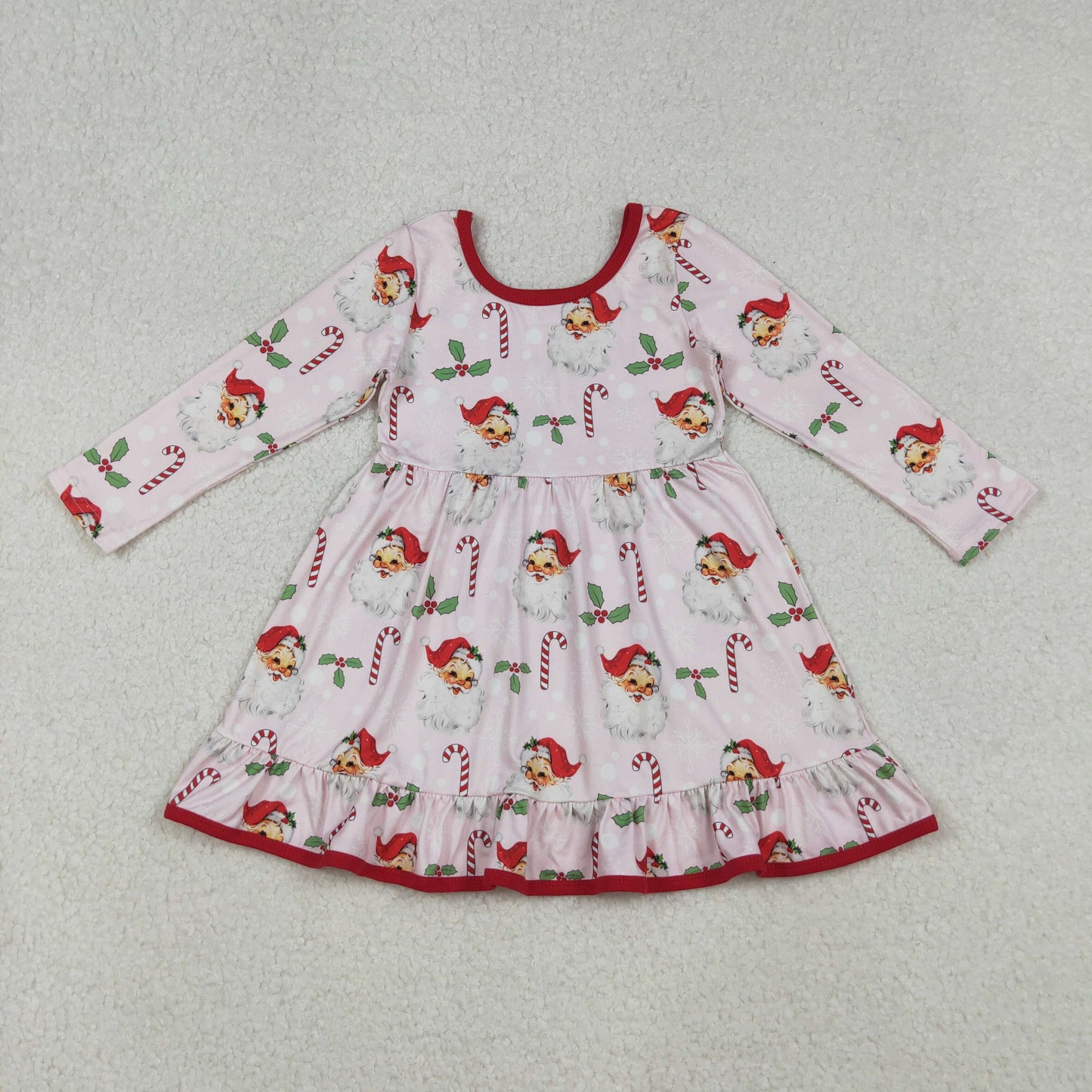 christmas santa baby girl dress