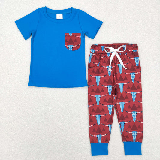 cute cow print jogger outfit kids boy clothing