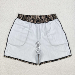 S0324 USA Warehouse Man Camo Trunk Adult Swim Shorts