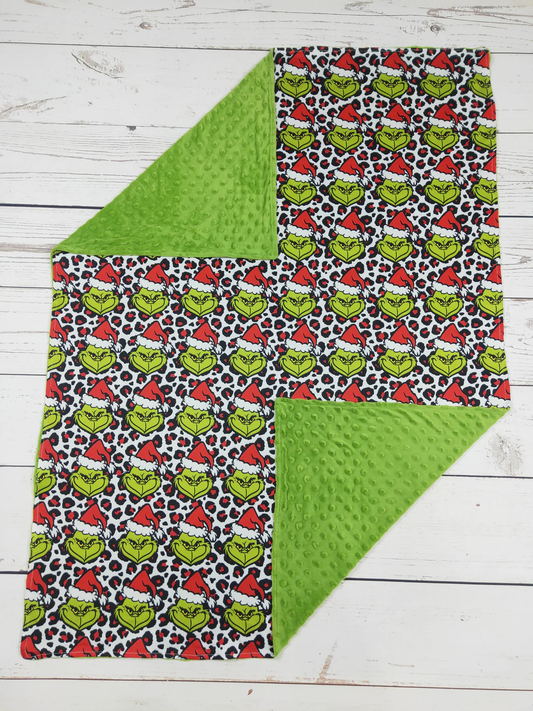 Grinchmas Blanket for Christmas