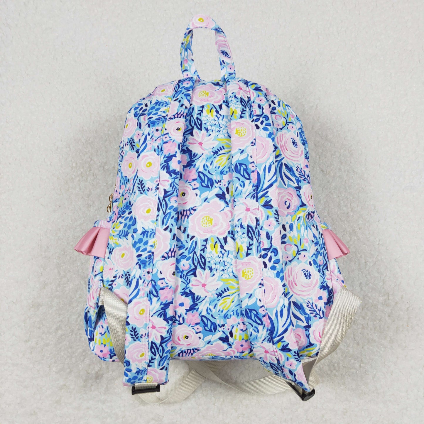 flower print bag children backpack