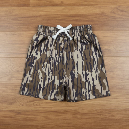 boy camo shorts kids clothing