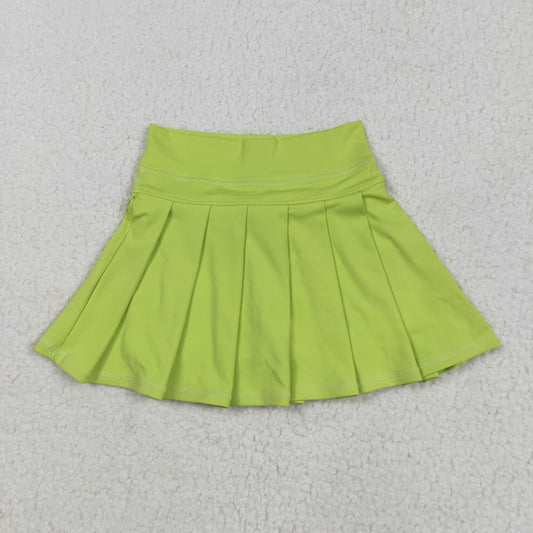 Girl Pleated Cheer Skirts Cheerleader Skirt Green