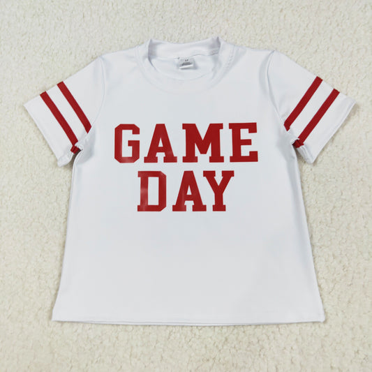 digital print game day t-shirt