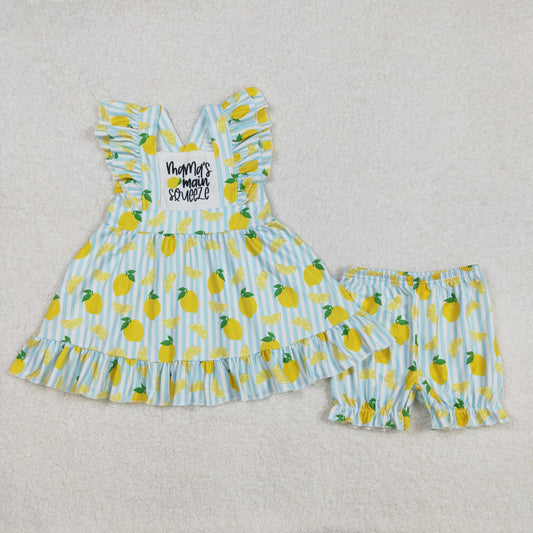 mama's main squeeze lemon bloomer set