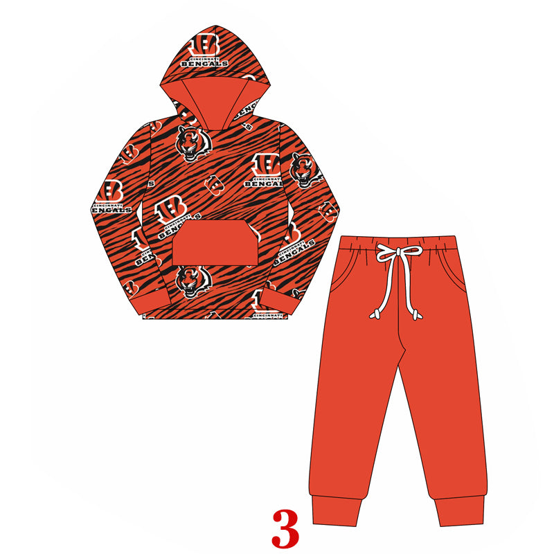 Split-CLOSE 23rd Sept bengals team boys hoodie jogger outfit