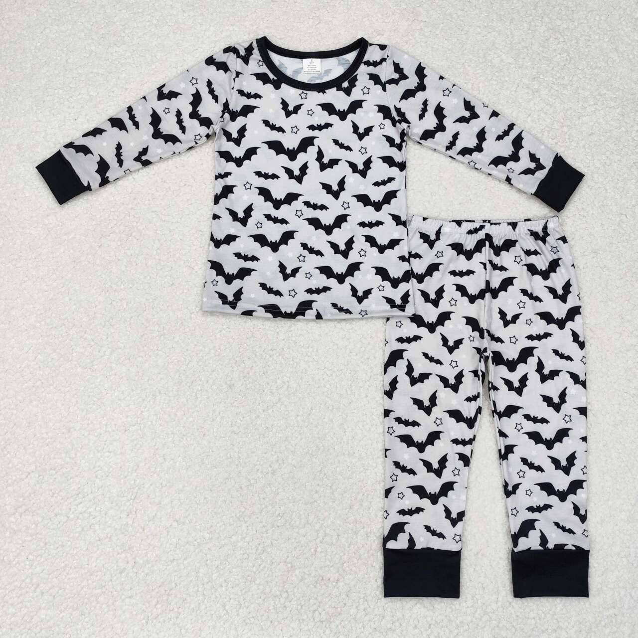 baby boy long sleeve Halloween bat pajama