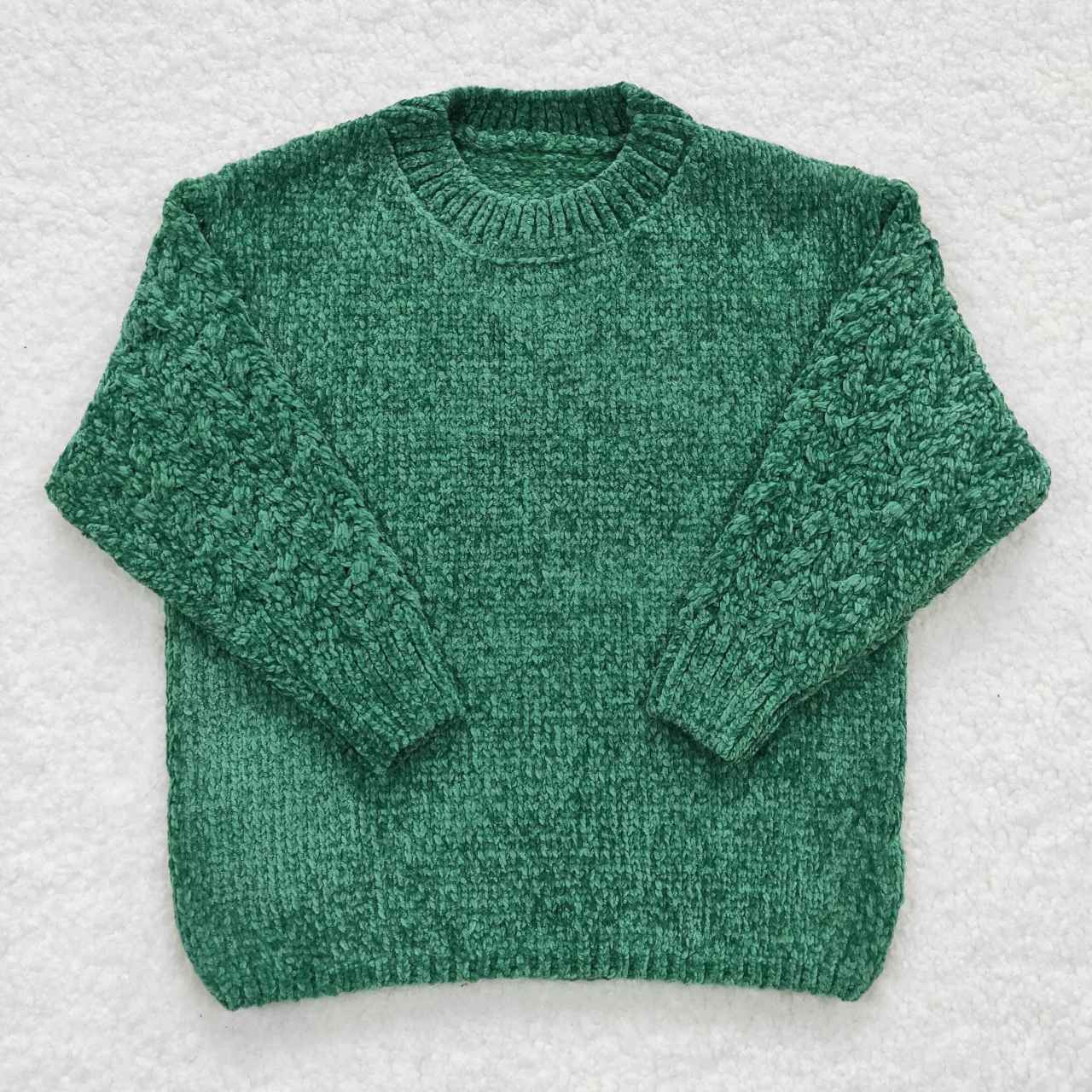 christmas green sweater girls clothing